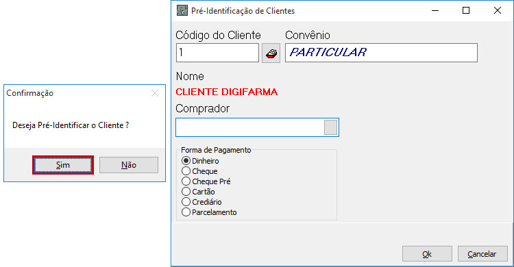 identificação