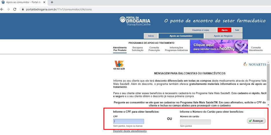 PORTAL DA DROGARIA - PBM | Base de Conhecimento